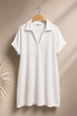 Robe Éponge Blanche ( C )