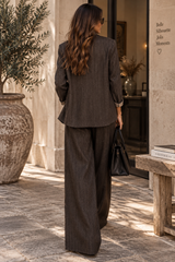 Pantalon Wine Marron