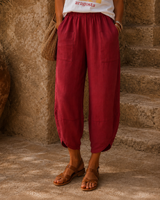 Pantalon Tulum Bordeaux (C)