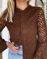 Chemise Calista Marron