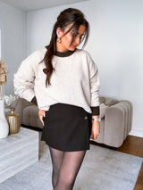 Jupe-Short Ilhan Noire