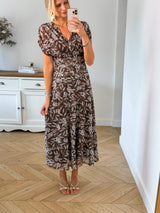 Robe Sophie Marron ( C )