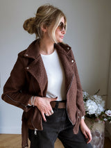 Veste Marilou Marron