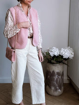 Gilet Mouton Rose