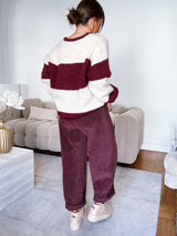 Pantalon Barrel Velours🤎