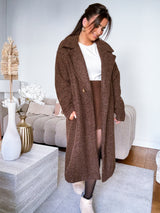 Manteau Lucia Marron