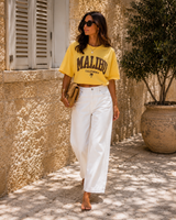 Jeans Barrel Blanc (C)