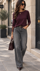 Pull Paul Bordeaux