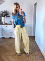 Pantalon Lee Jaune (2 Longueurs de Jambe)