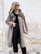 Manteau Victoire Taupe