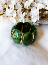 Bracelet Résine Vert