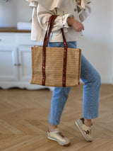 Sac Shiny Marron
