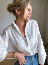 Chemise Mia Blanche🤎