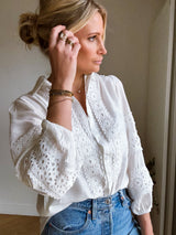 Chemise Mia Blanche🤎