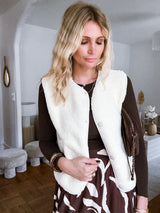 Gilet Doudou Écru🤎