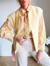 Gilet Léonille Jaune
