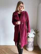 Manteau Lucia Bordeaux