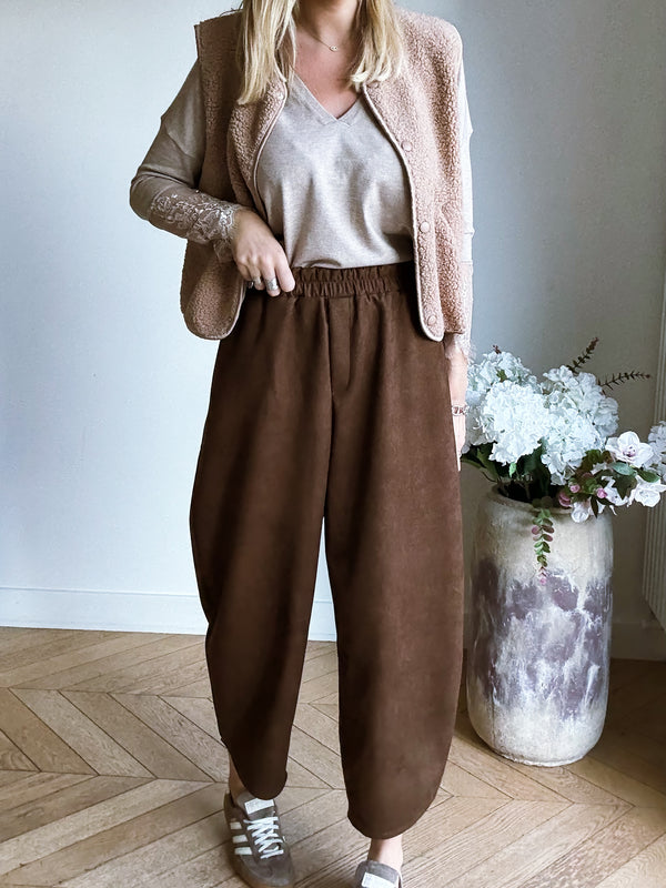 Pantalon Ambre Marron🤎