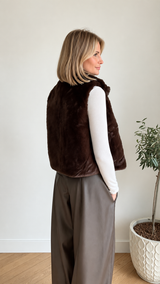 Veste Lucille Marron