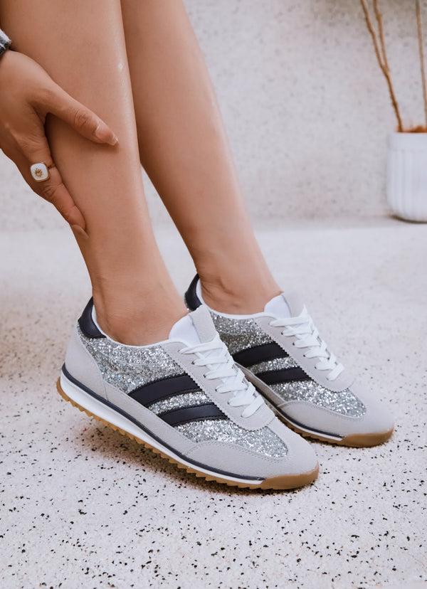 Baskets Samba Argent