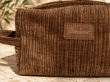 Pochettes de toilette Velours Côtelé ( 2 coloris )