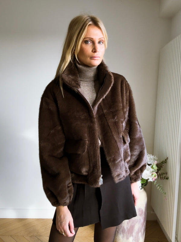 Veste Fox Marron🤎