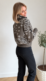 Gilet Bandana Kaki