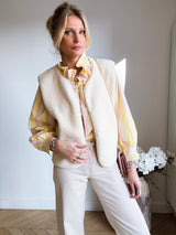 Gilet Mouton Ecru