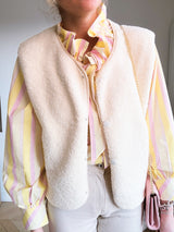 Gilet Mouton Ecru