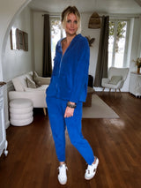 Jogging Eponge Dania Bleu