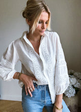 Chemise Mia Blanche🤎