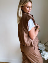 Veste Adam Camel 🤎