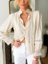 Chemise Armande Beige