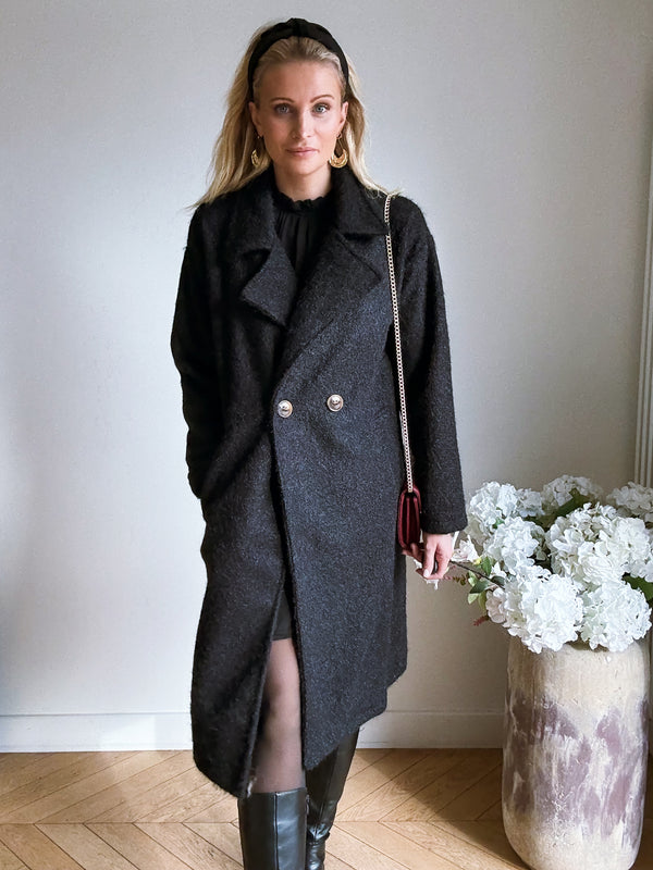 Manteau Lucia Noir