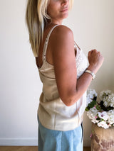 Top Satine Beige