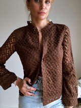 Chemise Calista Marron