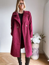 Manteau Lucia Bordeaux