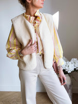 Gilet Mouton Ecru