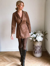 Combi-short-Jupe Zelie Camel🤎