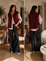 Gilet Katty Bordeaux (C)