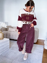 Pantalon Barrel Velours🤎