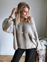 Pull Aimé Beige