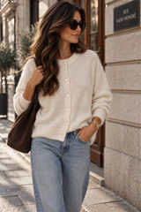 Gilet Oly Écru