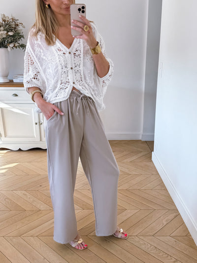Pantalon Lee Taupe (2 Longueurs de Jambes) (C) ni repris ni échangé
