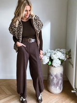 Pantalon Brooke Marron