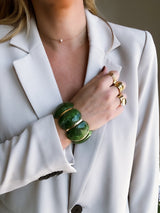 Bracelet Résine Vert