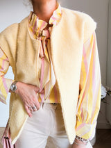 Gilet Léonille Jaune