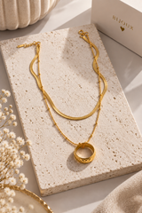 Collier double Cloé