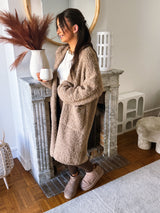 Gilet Cosy Camel