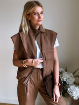 Veste Adam Camel 🤎